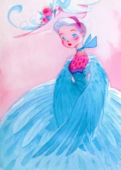 Blue Feathers, Casey Robin