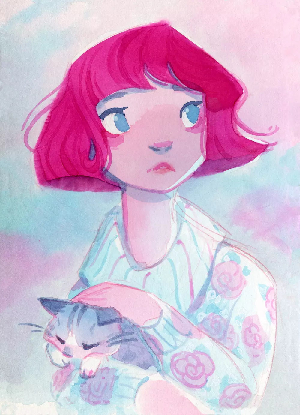 Raspberry Hair, Casey Robin