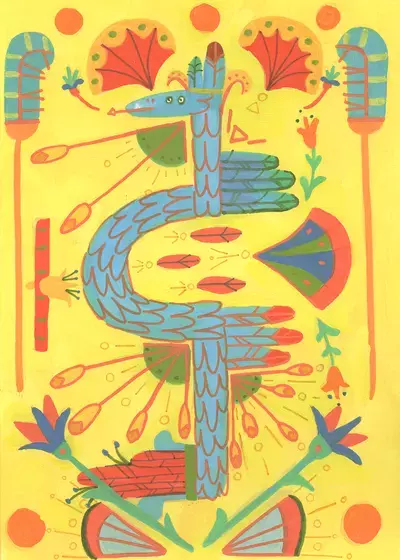 Egyptian Dragornament, Eloïse Fournier
