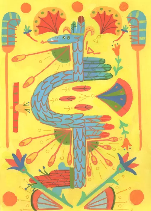 Egyptian Dragornament, Eloïse Fournier