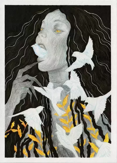 Mother of Birds, Kring Demetrio