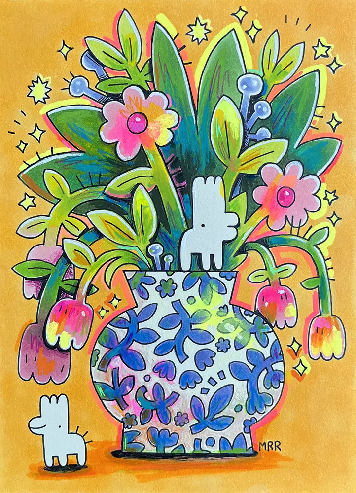 Vase Friends, Megan Rose Ruiz
