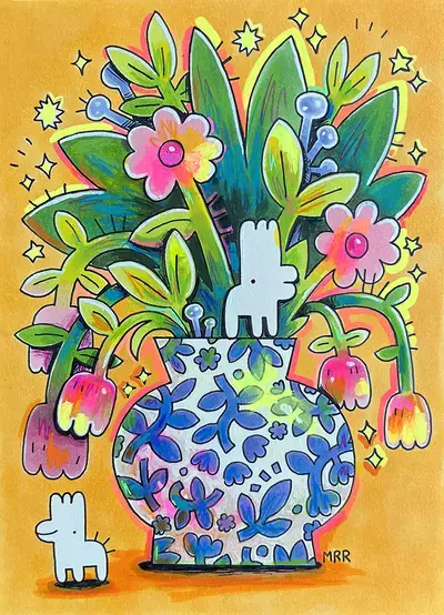 Vase Friends, Megan Rose Ruiz