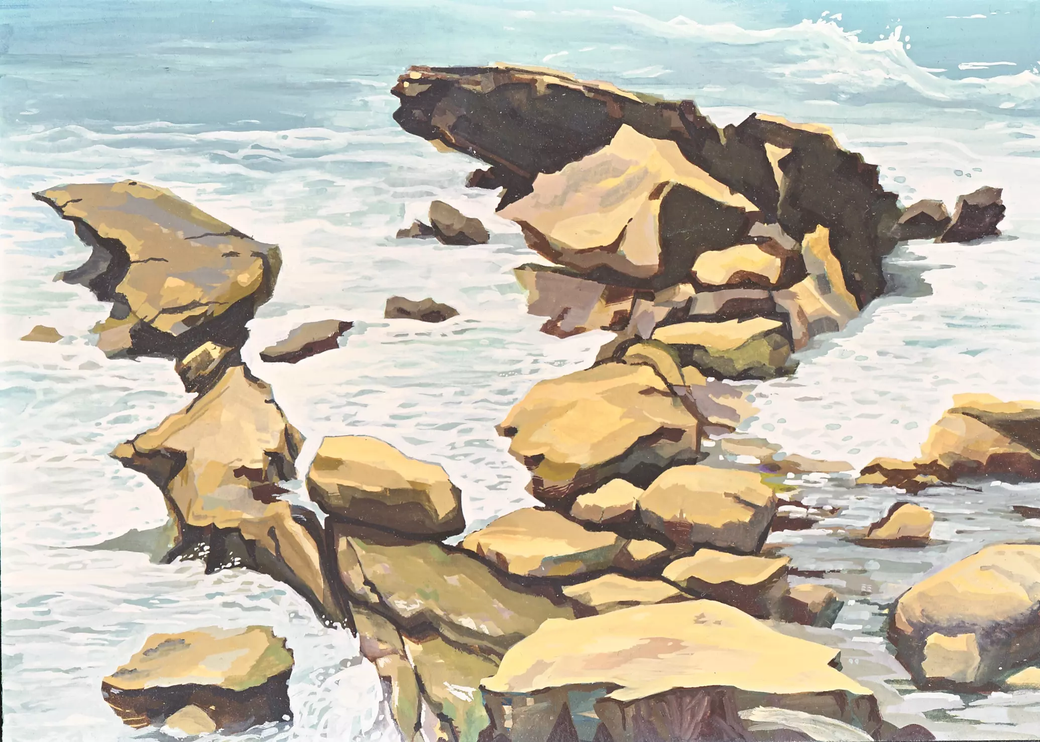 Laguna, On the Rocks, Claire Foxworth