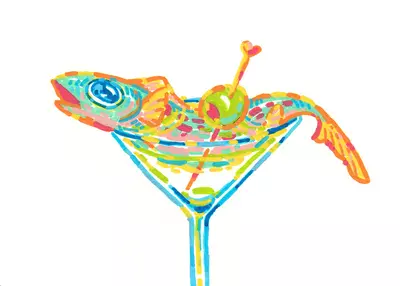 Party Fish 1, Vivian Huang