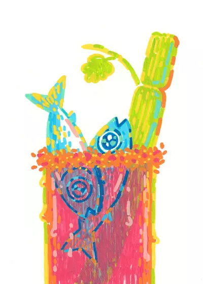Party Fish 3, Vivian Huang