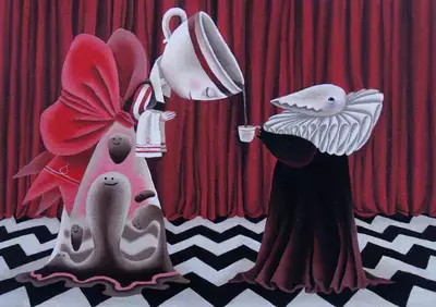 The Plague doctor and the coffee maker, Adeline Lamarre