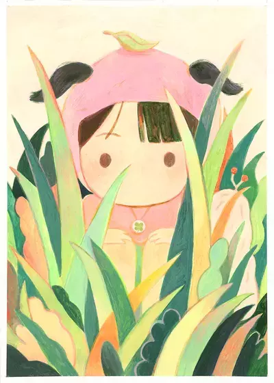 Clover in the Forest, Cindy Kang