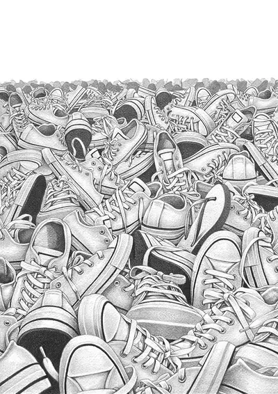 Hide and Seek - A Flip-flop and Sneakers, Julie Unchu Song