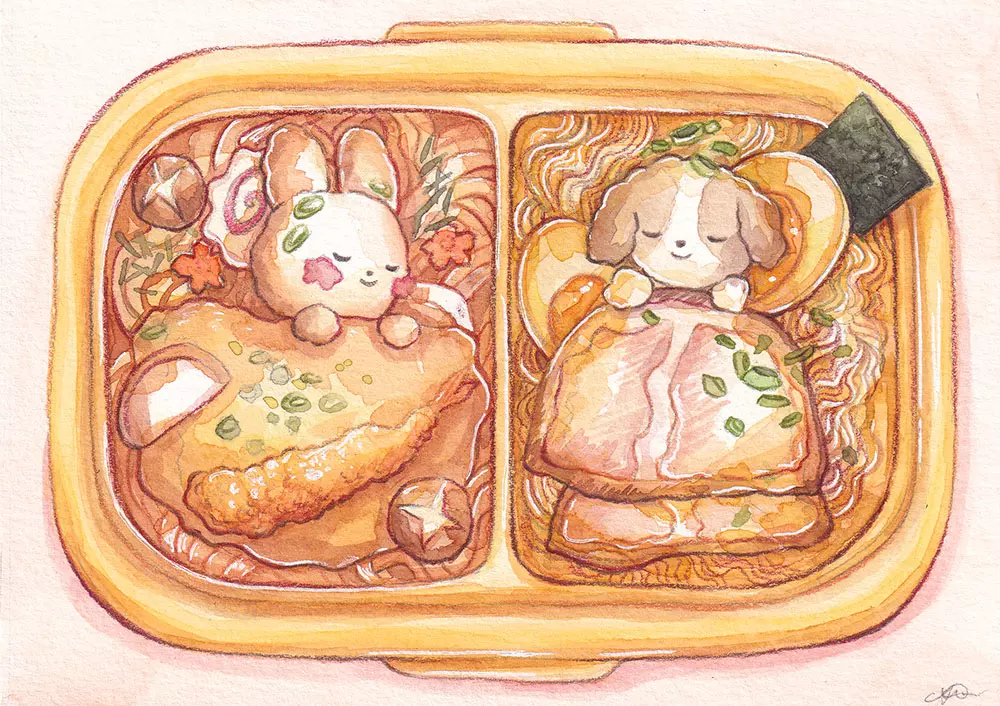 Twin Bed Bento, Subin Yeon