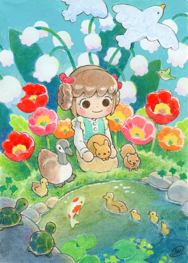 "Springtime", Megan Sayuri Uchida