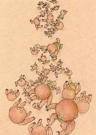 Falling Babies II, xinleh
