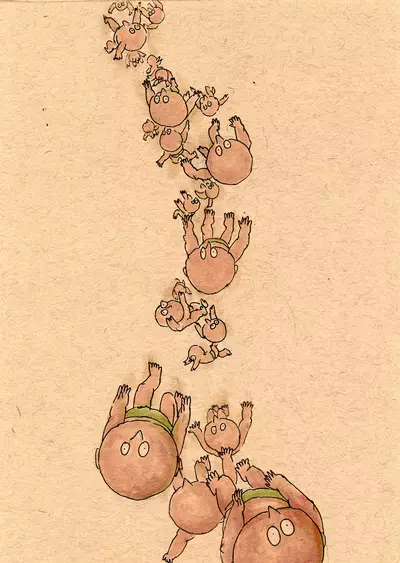 Falling Babies III, xinleh