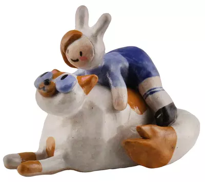 Fionna and Cake Sculpture, Jackie Files