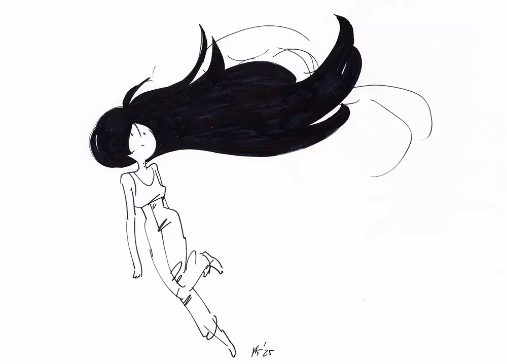 Marceline Sketch 6, Rebecca Sugar