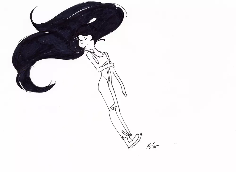 Marceline Sketch 7, Rebecca Sugar