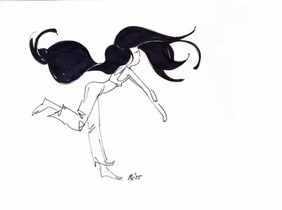 Marceline Sketch 8, Rebecca Sugar