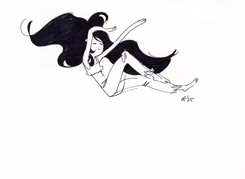 Marceline Sketch 9, Rebecca Sugar
