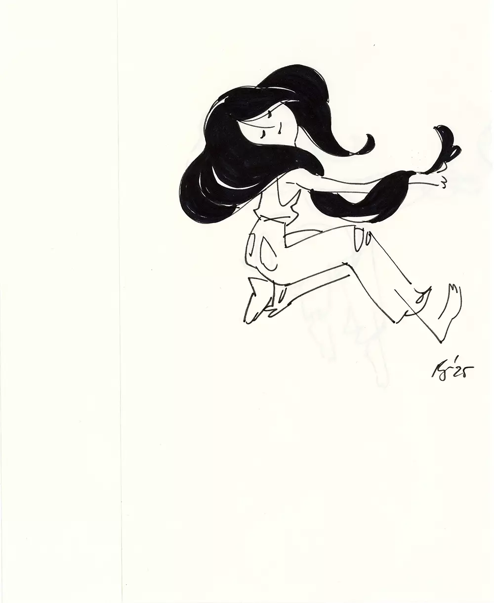 Marceline Sketch 11, Rebecca Sugar