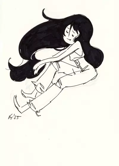 Marceline Sketch 12, Rebecca Sugar