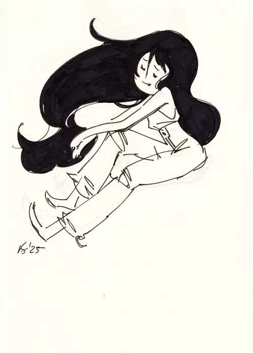 Marceline Sketch 12, Rebecca Sugar