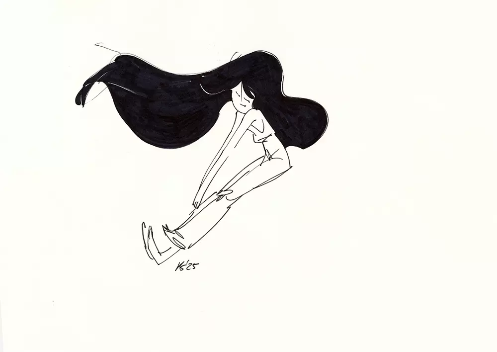 Marceline Sketch 13, Rebecca Sugar