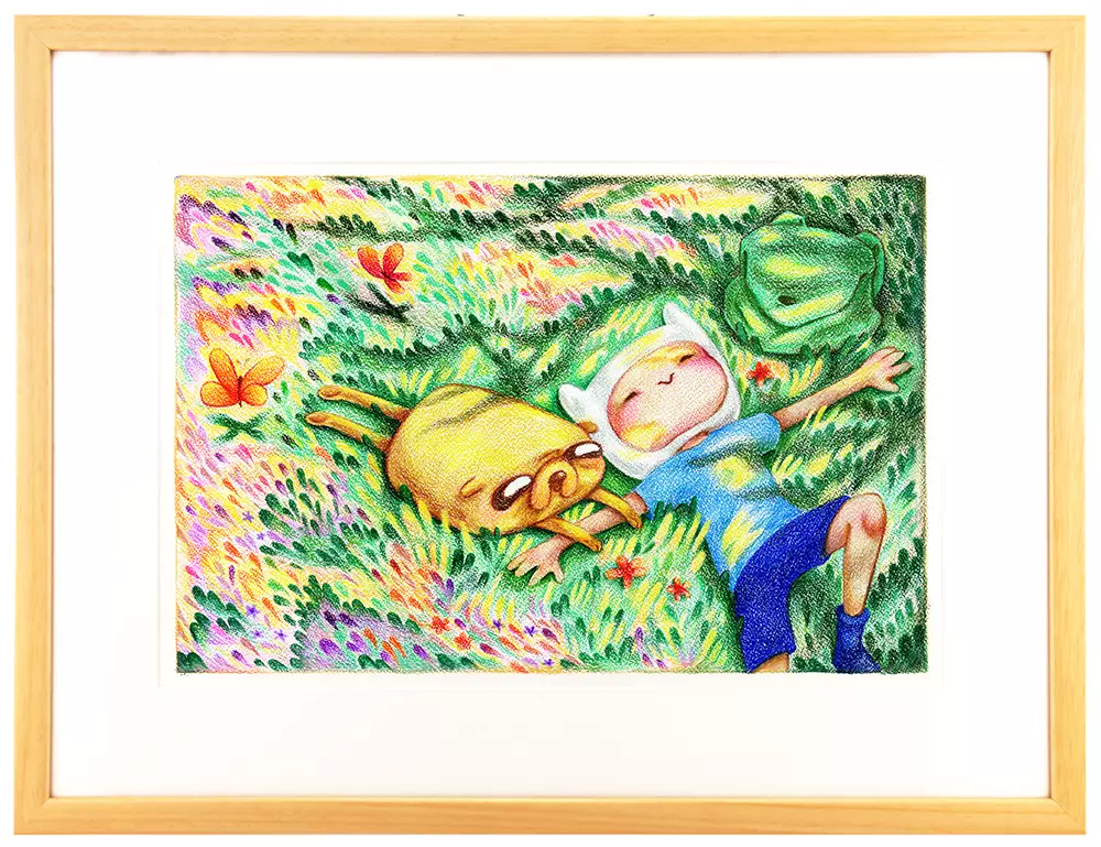 the dog and his boy, Shelby Jackson