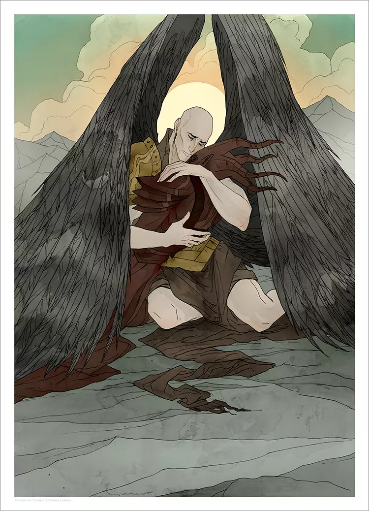 Angel of Despair [PRINT], Abigail Larson