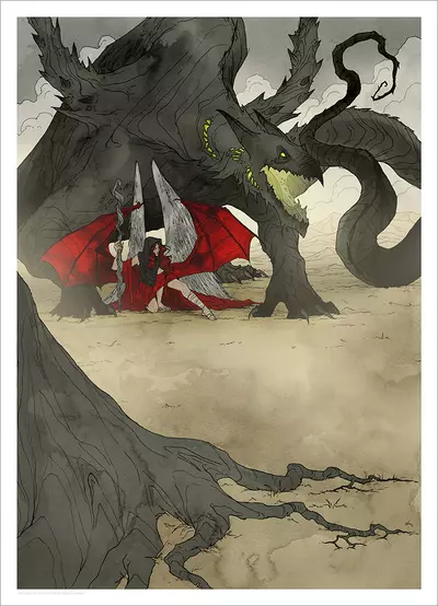 Skithiryx [PRINT], Abigail Larson
