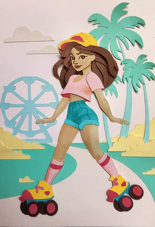 Sunset Skate, @ThePaperSiren