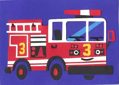 Red Fire Truck, Summer Byrd