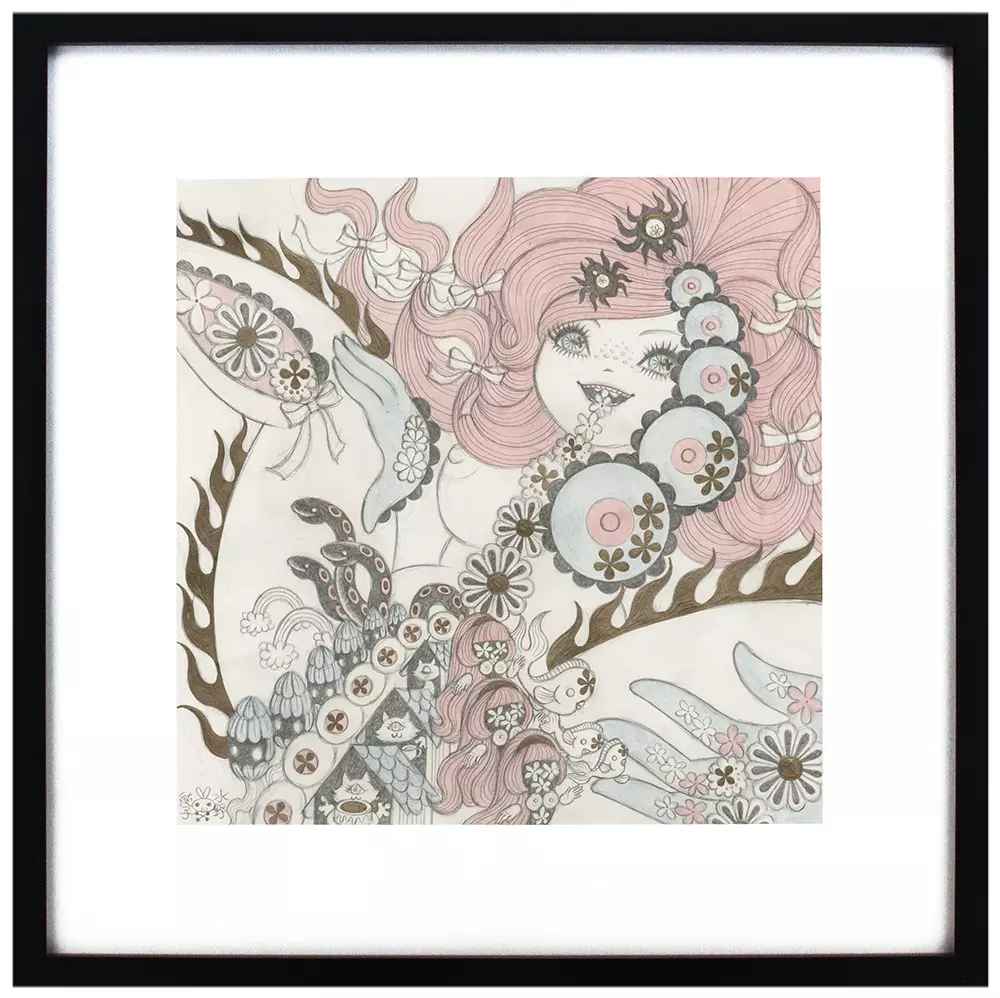 Birth Of Paradise (Drawing), Junko Mizuno Birth Of Paradise (Drawing), Junko Mizuno