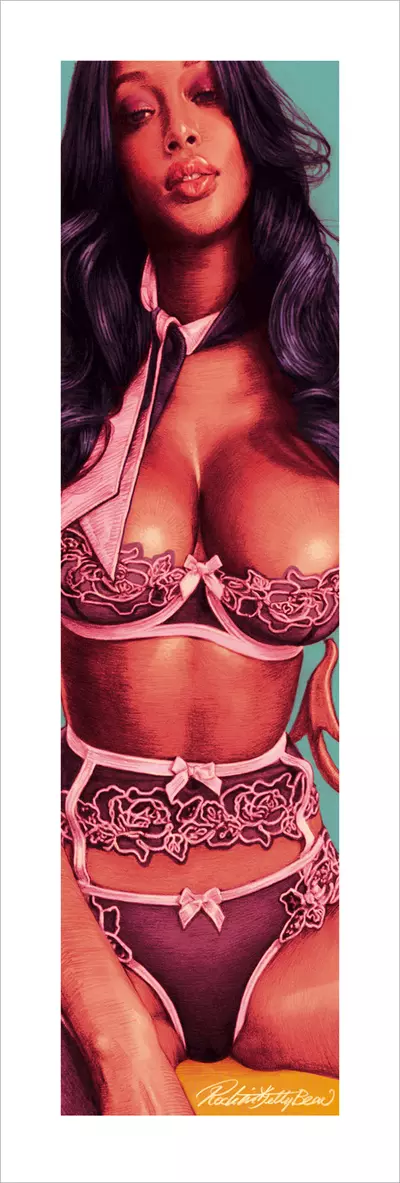 Devil's Housewives Part 09 - "Hot Chocolicious Honeywife” [PRINT], Rockin'  Jelly Bean 