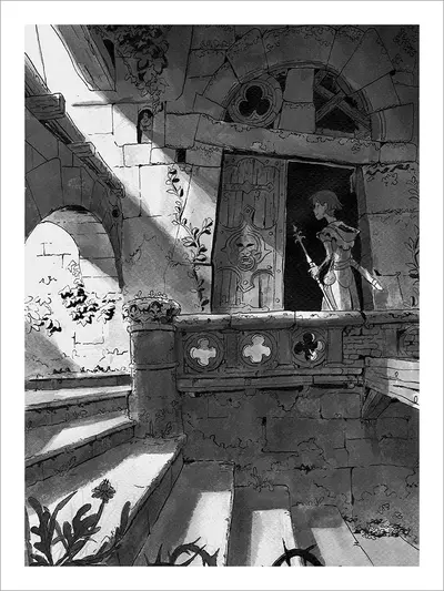 The Dungeon's Entrance [PRINT], Aymeric Gesbert