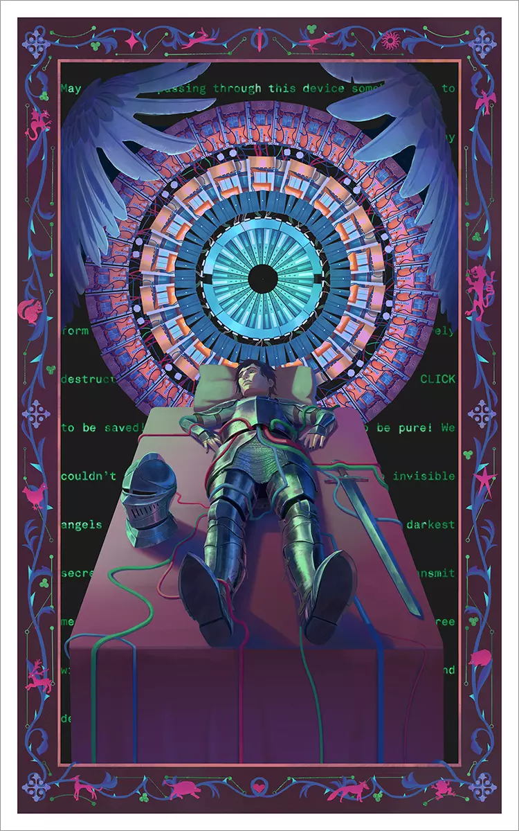 Knight in the Machine [PRINT], Aymeric Gesbert