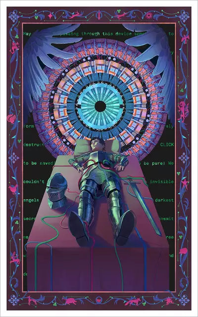 Knight in the Machine [PRINT], Aymeric Gesbert