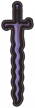 Sword - Ami Thompson x Nucleus Diecut Sticker