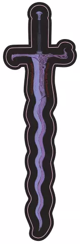 Sword - Ami Thompson x Nucleus Sticker, Ami Thompson