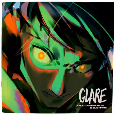 Glare Character Illustrations, Brady Evans