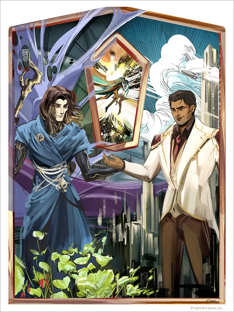 Pillars of Piltover [PRINT], Zi Xu