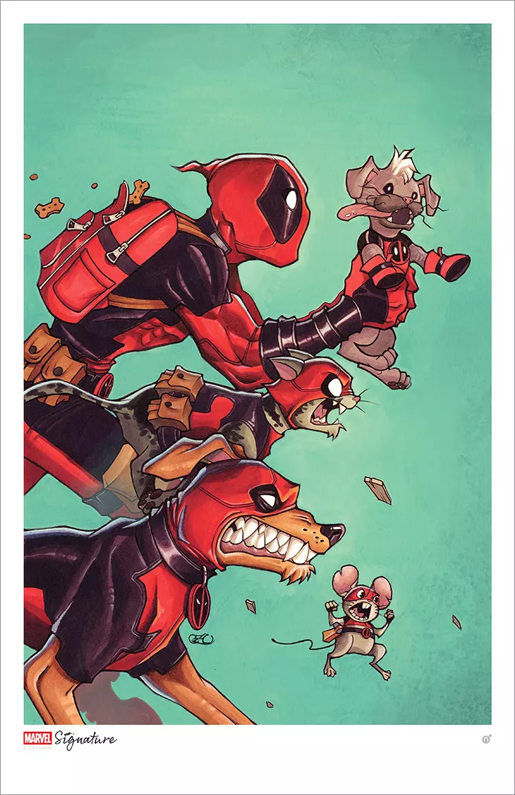 Petpool: Pool Party (2024), No. 1, Zullo Variant [PRINT], Chrissie Zullo-Uminga