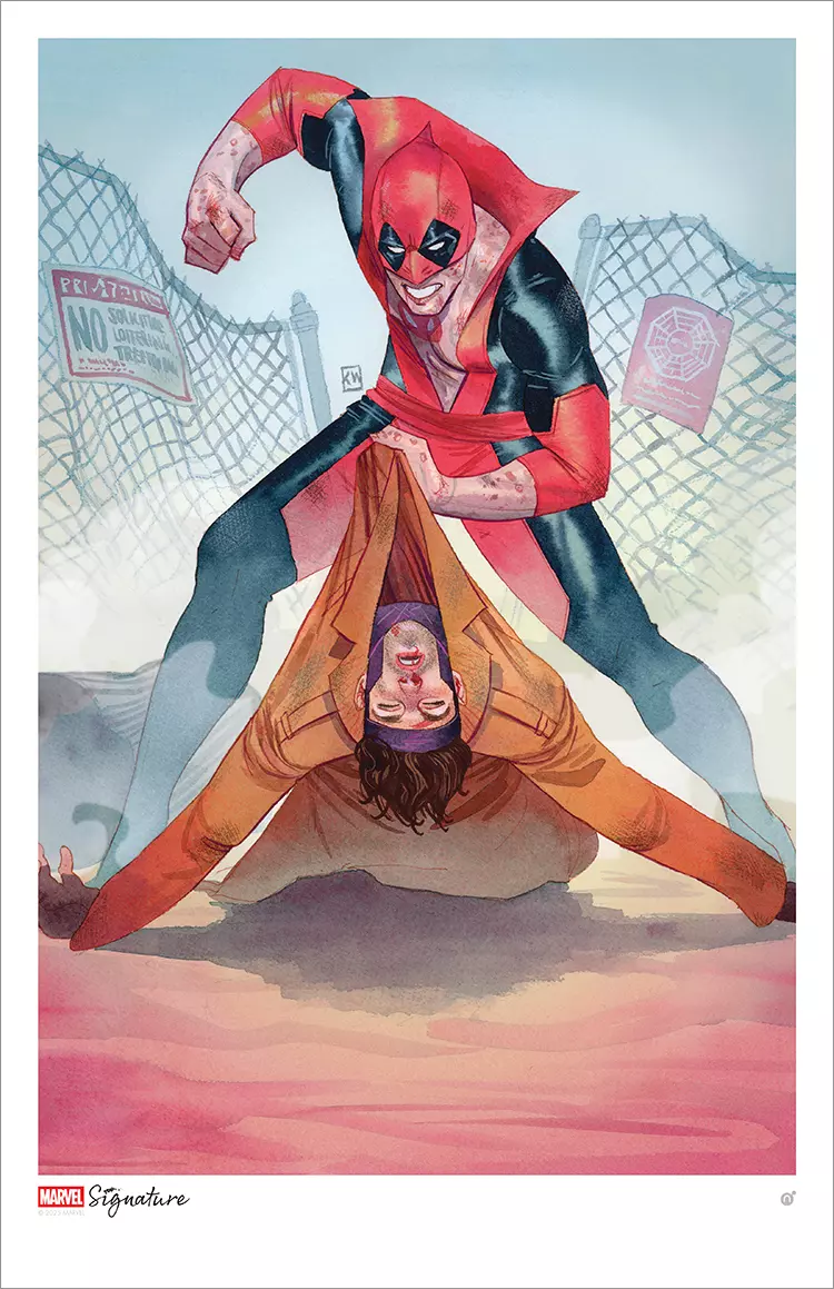 Deadpool V Gambit (2016), No. 5 [PRINT], Kevin Wada