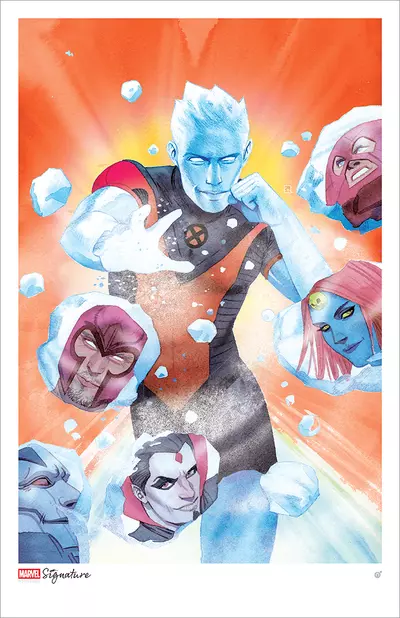 Iceman: Thawing Out (2017), Vol. 1, Cover [PRINT], Kevin Wada
