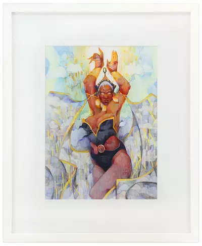 Ancient Goddess, Estefany  Calderon Solis 