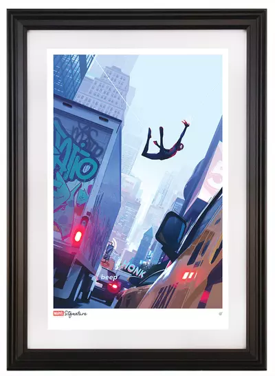 Miles Morales: Spider-Man (2019), No. 7 - Honk [PRINT][FRAMED], Patrick O'Keefe