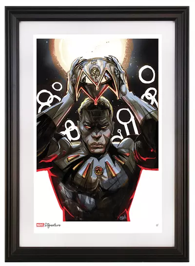 International Iron Man (2016), No. 6, Black Panther Variant [PRINT] [FRAMED], Chr!s Visions