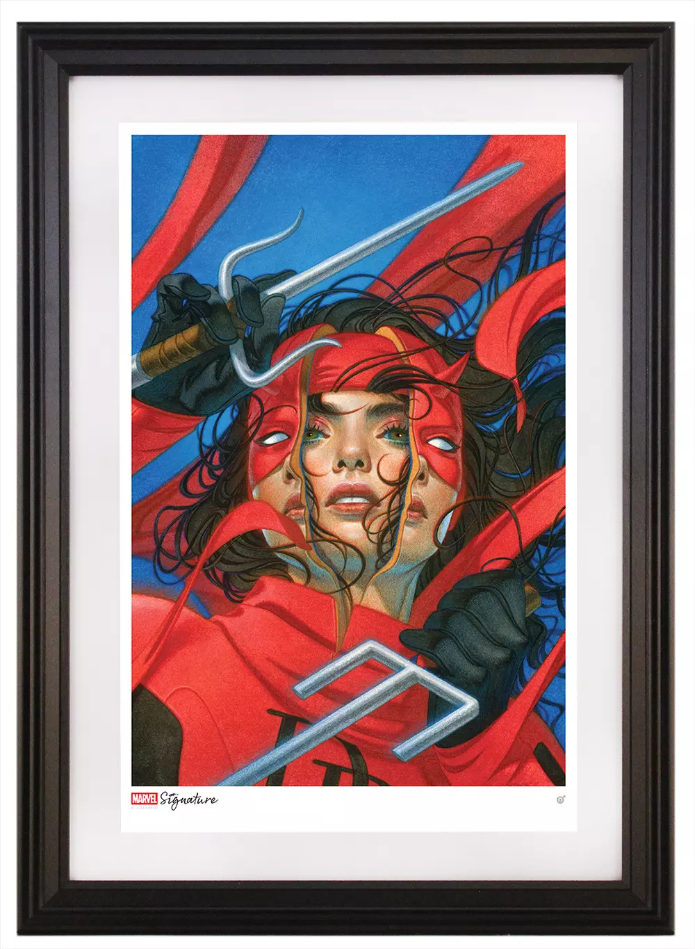 Daredevil: Woman Without Fear (2024), No. 1, Nguyen Variant [PRINT][FRAMED], Tran Nguyen