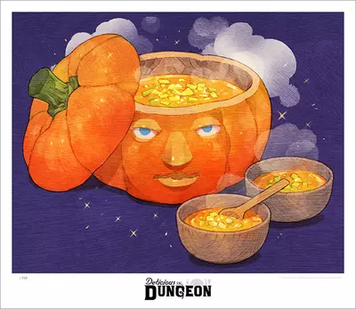 Jack-O-Lantern Potage [PRINT], Maomomiji