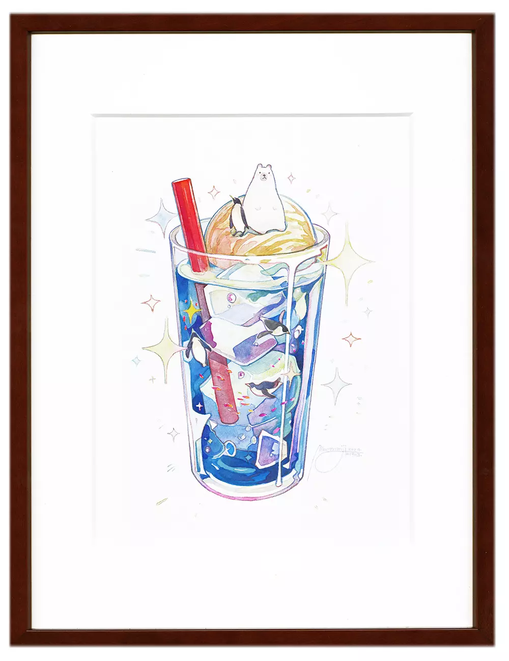 Polar Cream Soda ポーラークリームソーダ, Maomomiji