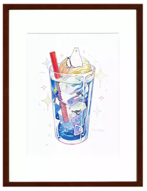 Polar Cream Soda ポーラークリームソーダ, Maomomiji